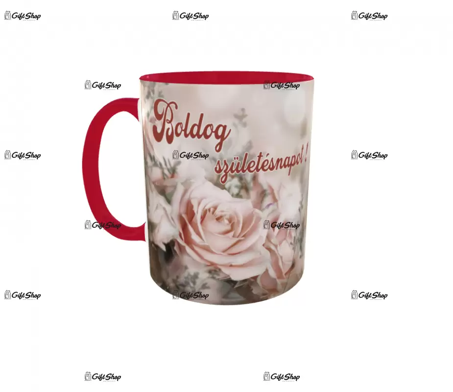 Boldog születésnapot, cana din ceramica, 330ml, model 1