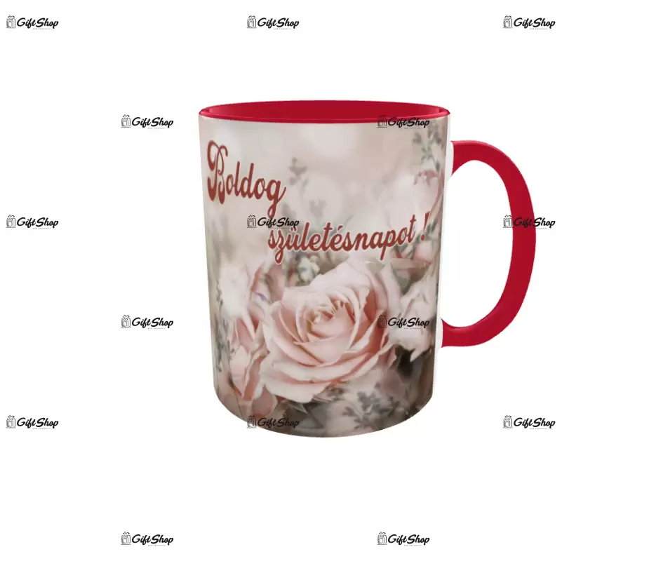 Boldog születésnapot, cana din ceramica, 330ml, model 1