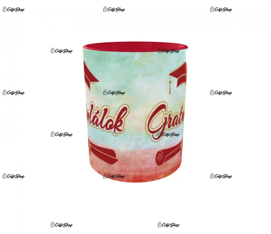 Gratulálok, cana din ceramica, 330ml, model 4