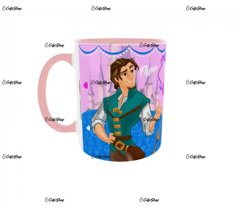 Flynn, model 1, cana din ceramica, 330ml, personalizata cu poza si text
