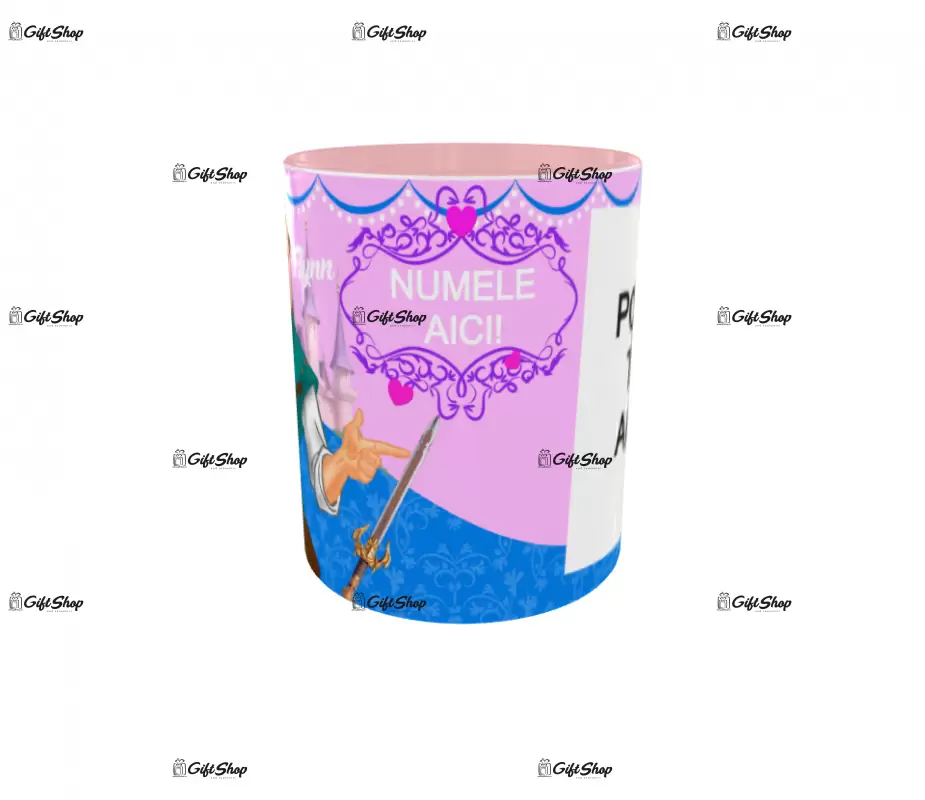 Flynn, model 1, cana din ceramica, 330ml, personalizata cu poza si text