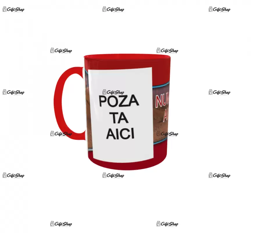 Fulger mc queen, model 1, cana din ceramica, 330ml, personalizata cu poza si text