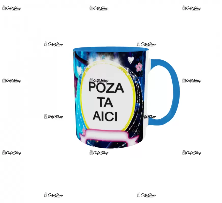 Princesa, model 1, cana din ceramica, 330ml, personalizata cu poza si text