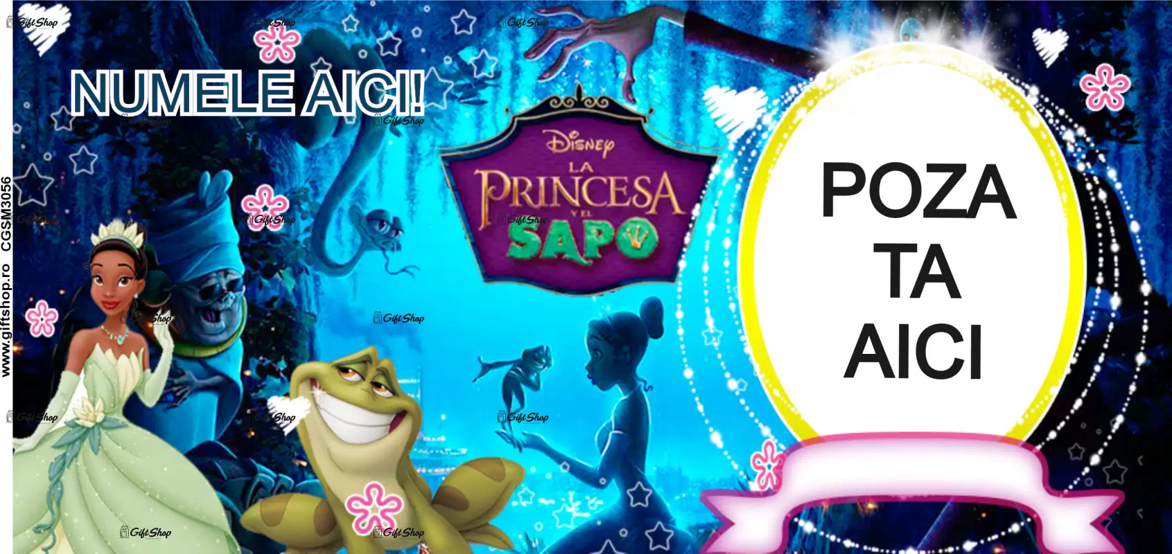 Princesa, model 1, cana din ceramica, 330ml, personalizata cu poza si text