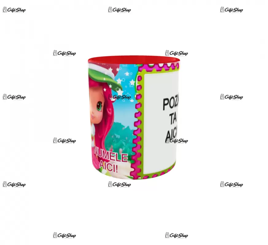 Fancy, model 1, cana din ceramica, 330ml, personalizata cu poza si text