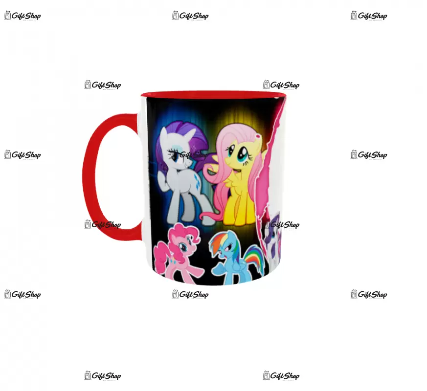 My little pony, model 1, cana din ceramica, 330ml, personalizata cu poza si text