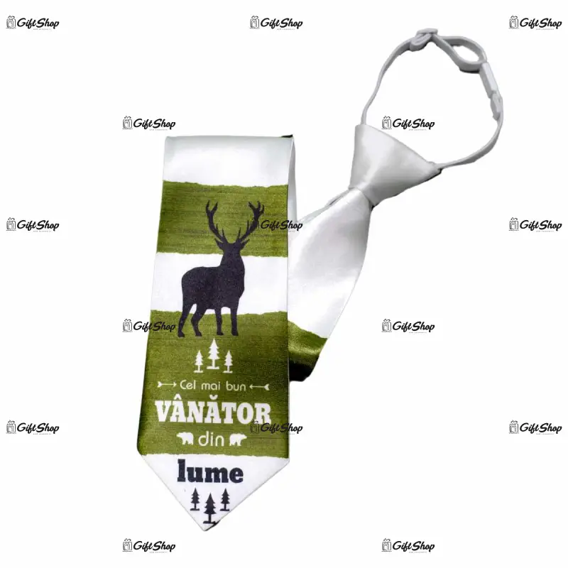 Cel mai bun vanator din lume, cravata cu mesaj