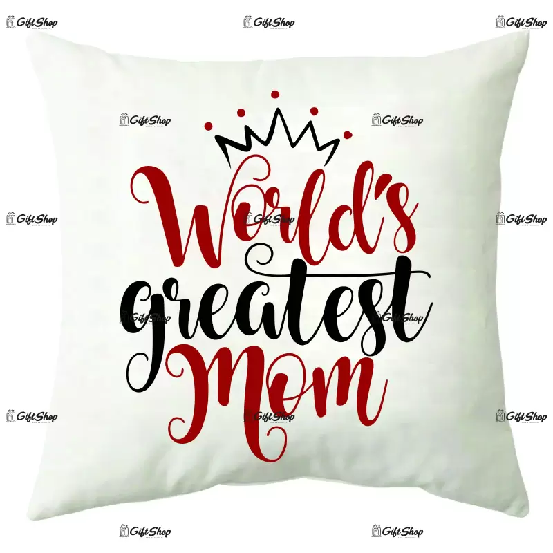World`s greatest mom, perna cu mesaj, 40 cm, model 1