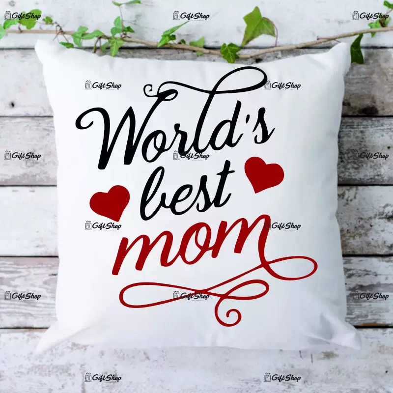 World`s best mom, perna cu mesaj, 40 cm, model 1