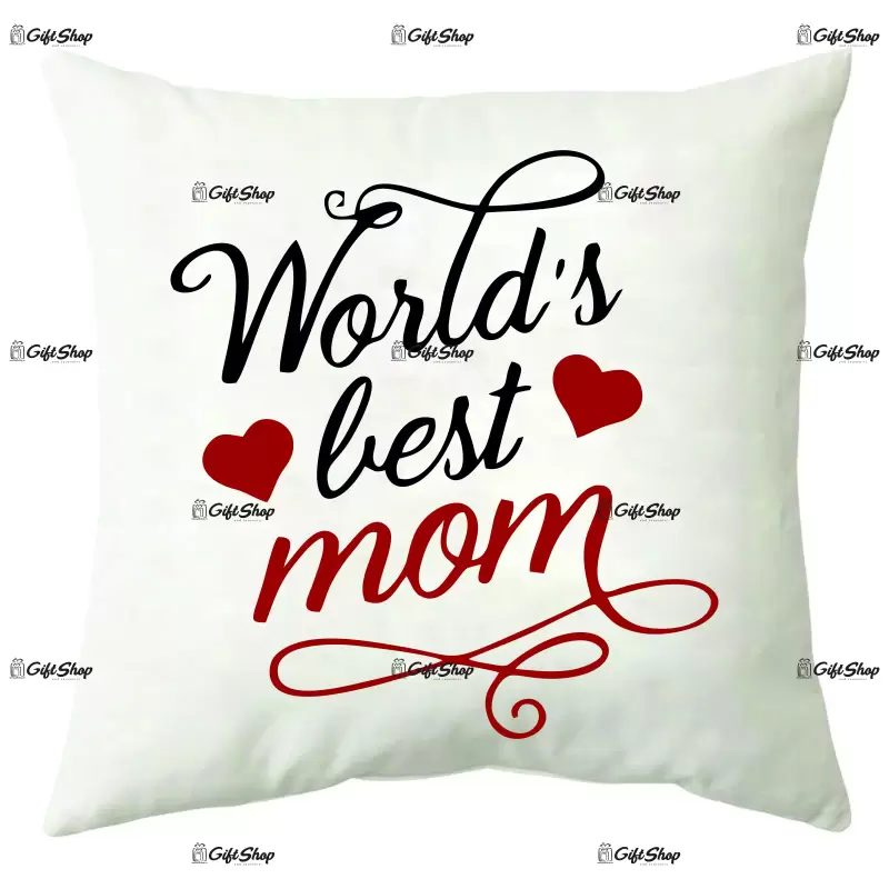 World`s best mom, perna cu mesaj, 40 cm, model 1