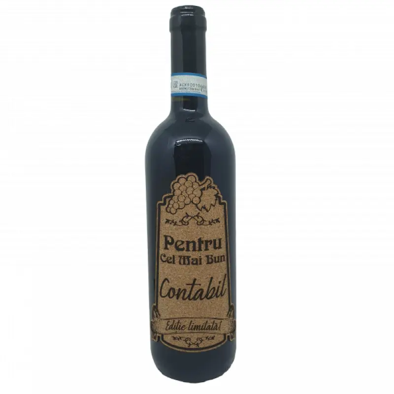 Pentru cel mai bun contabil, eticheta pluta cu mesaj