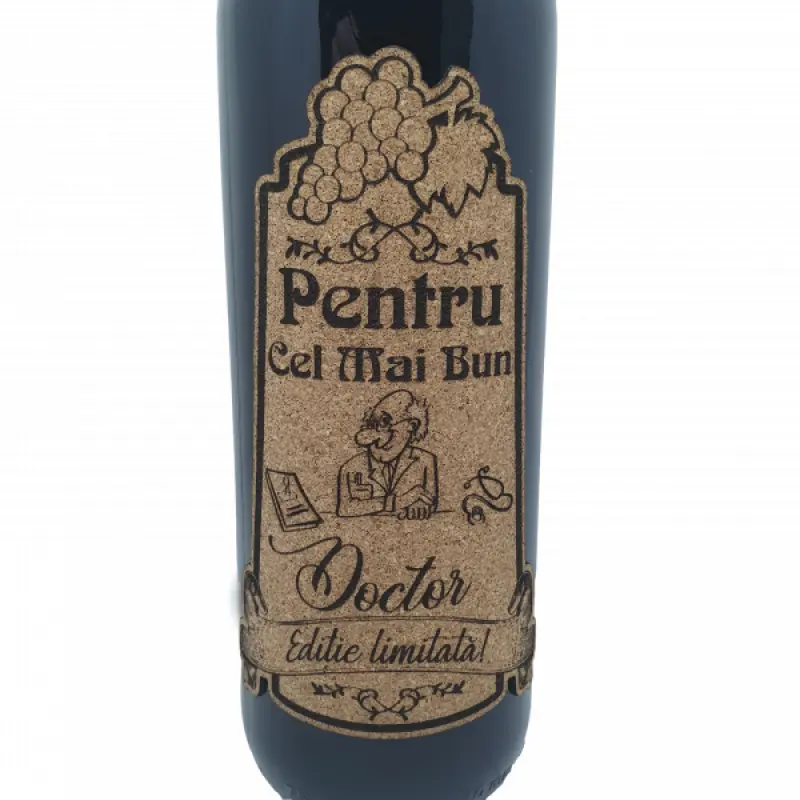 Pentru cel mai bun doctor, eticheta pluta cu mesaj