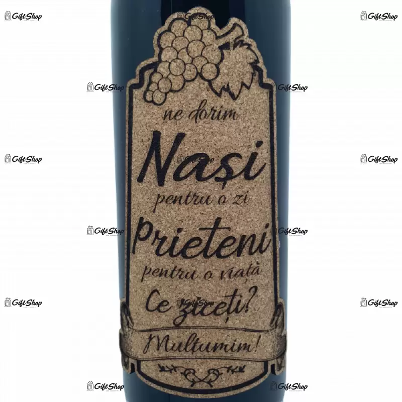 Ne dorim nasi pentru o zi, ce ziceti, editie limitata, vin rosu cabernet sauvignon, demisec, 750ml, 13.5% alcool