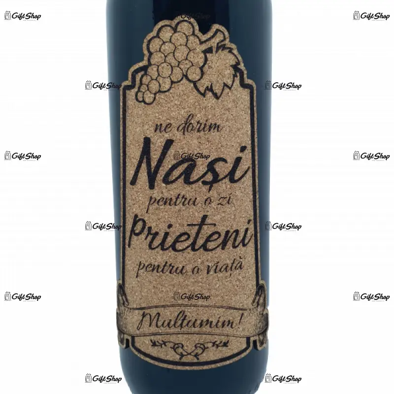Ne dorim nasi pentru o zi, editie limitata, vin rosu cabernet sauvignon, demisec, 750ml, 13.5% alcool