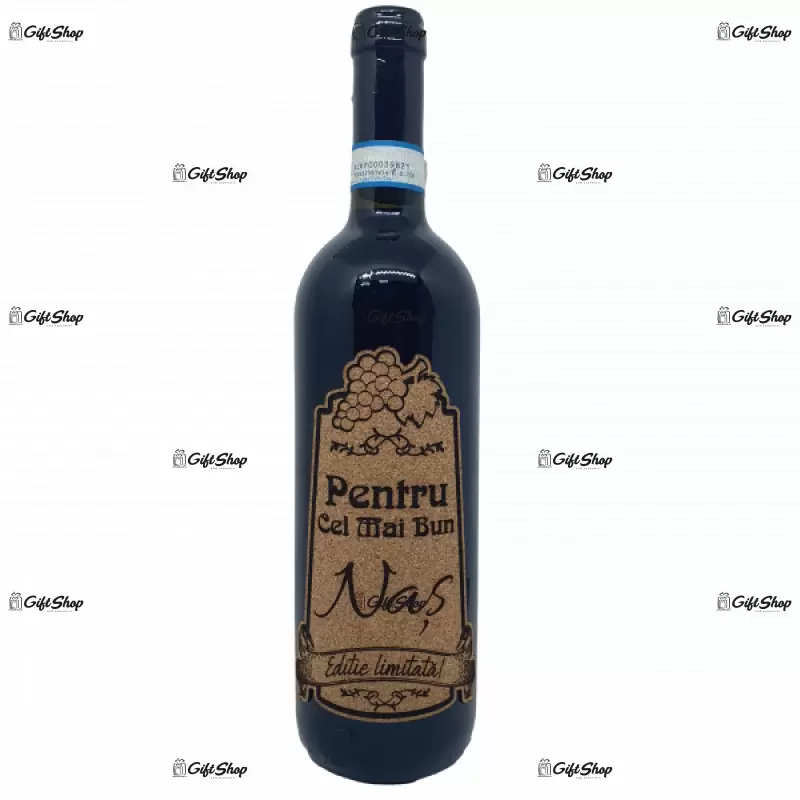 Pentru cel mai bun nas, editie limitata, vin rosu cabernet sauvignon, demisec, 750ml, 13.5% alcool