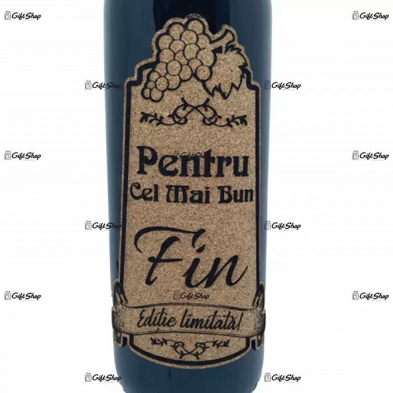 Pentru cel mai bun fin, editie limitata, vin rosu cabernet sauvignon, demisec, 750ml, 13.5% alcool