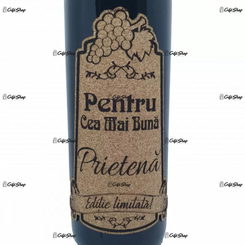 Pentru cea mai buna prietena, editie limitata, rosu predellea abruzzo, sec, 12.5% alc.