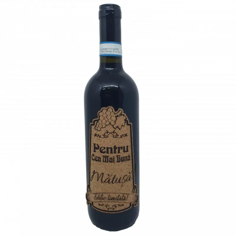 Pentru cea mai buna matusa, eticheta pluta cu mesaj