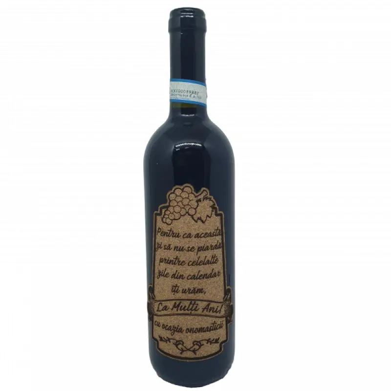 Pentru ca aceasta zi sa nu se piarda, eticheta pluta cu mesaj