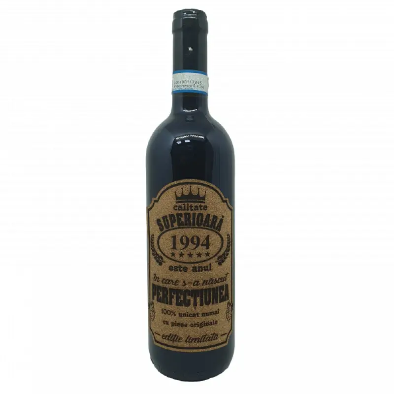 1994 este anul in care s-a nascut perfectiunea, eticheta pluta cu mesaj