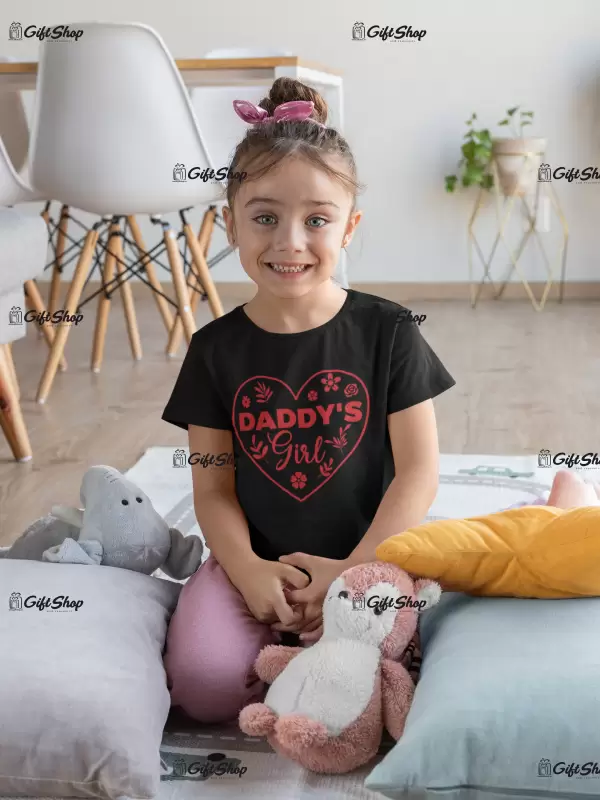 Daddy`s girl, tricou cu mesaj 1