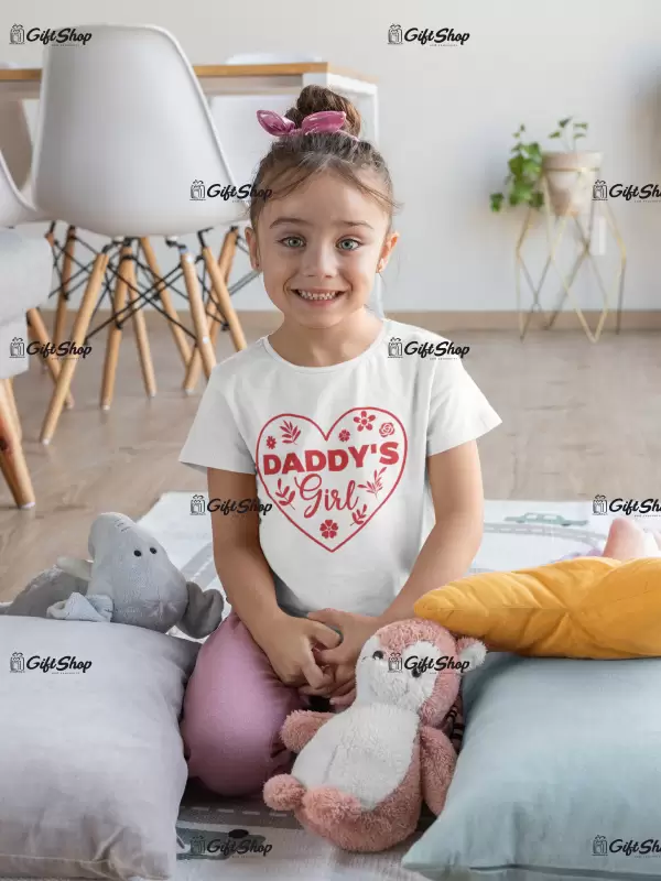 Daddy`s girl, tricou cu mesaj 1