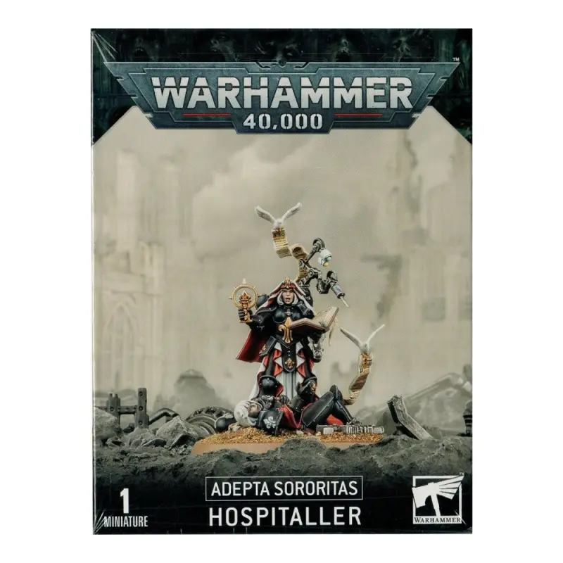 Hospitaller, adepta sororitas, warhammer 40k, games workshop, model 52-18