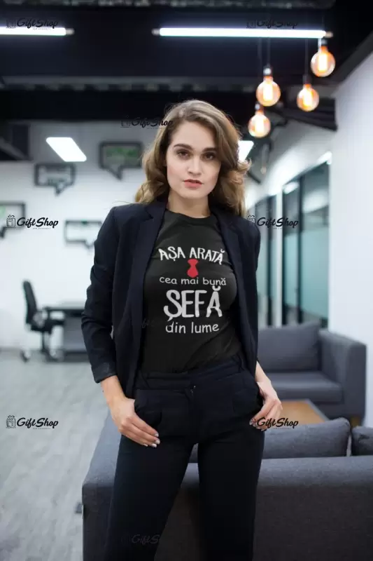 Asa arata cea mai buna sefa, tricou cu mesaj