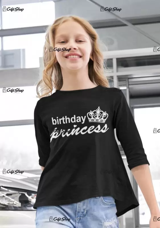 pale Want to write a letter giftshop.ro - Birthday Princess - Tricou Personalizat F