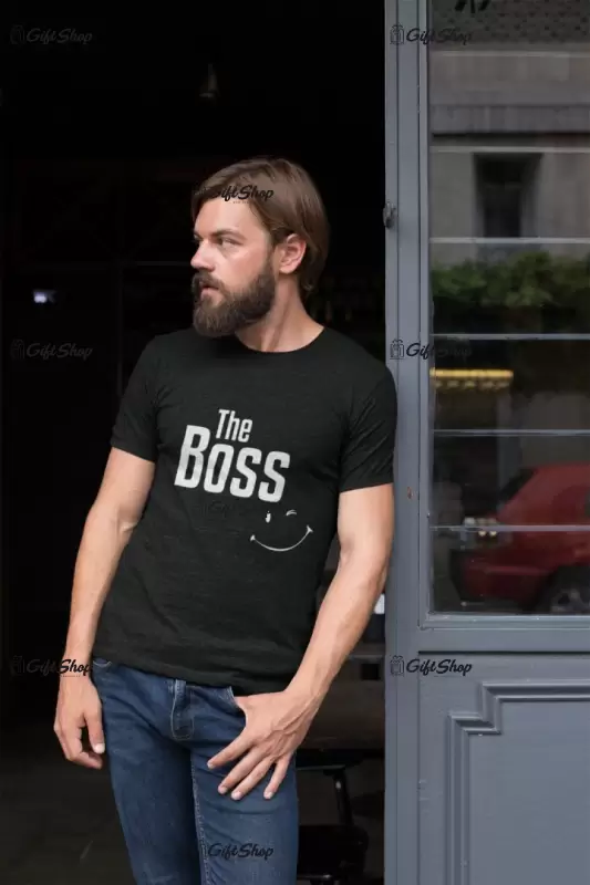 Boss - the boss, tricou cu mesaj