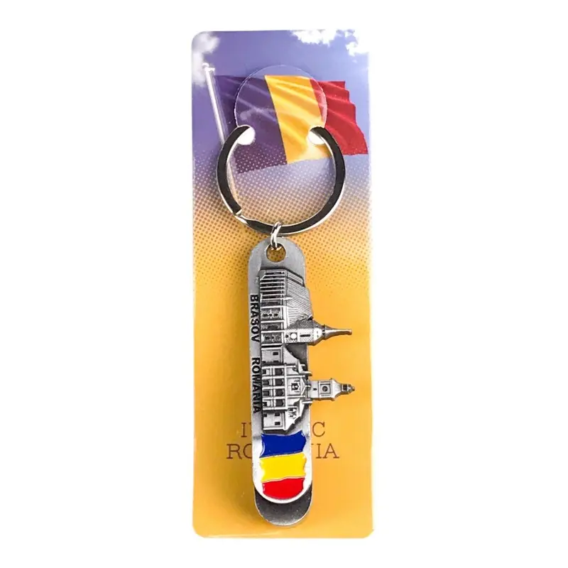 Brasov romania, breloc deschizator din metal