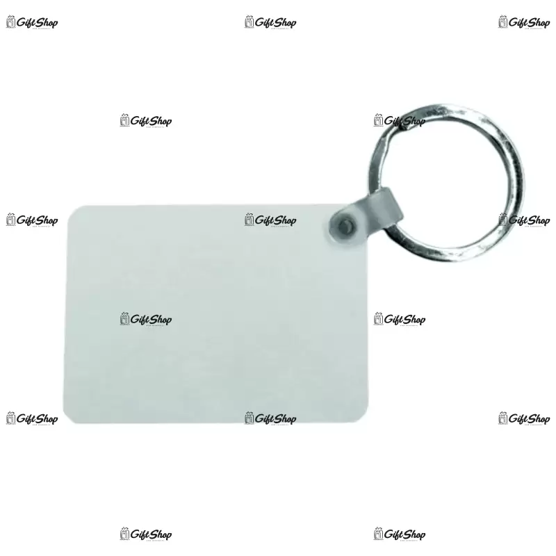 Breloc dreptunghi mdf personalizat