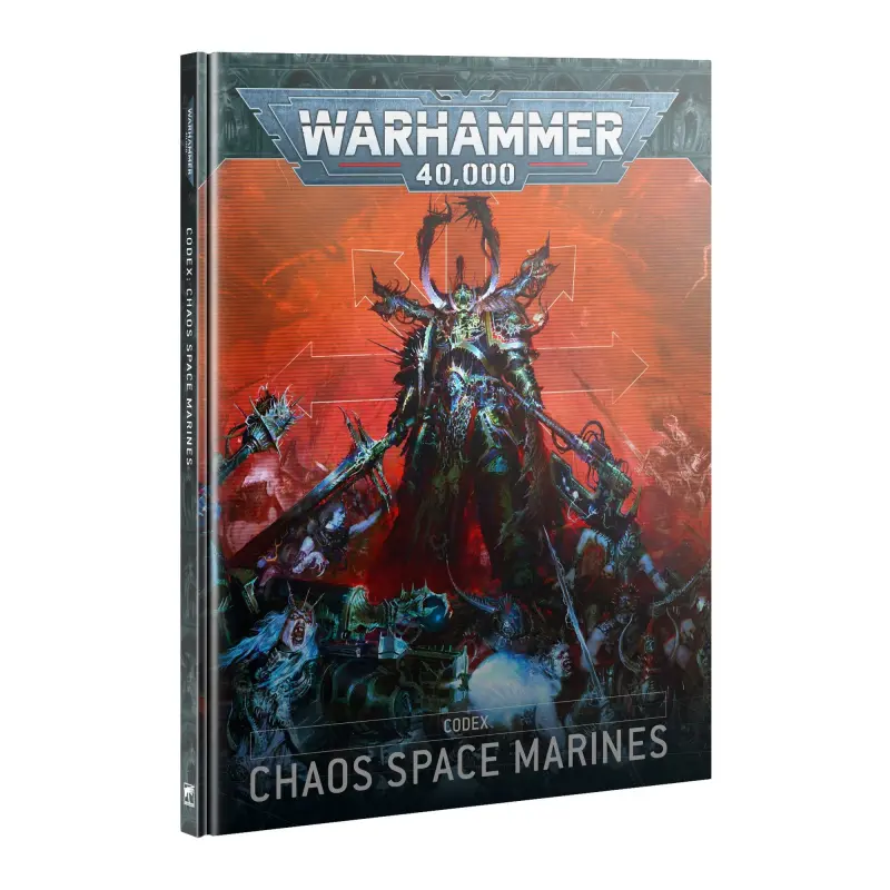 Codex chaos space marines (english) warhammer 40k, games workshop, model 43-01