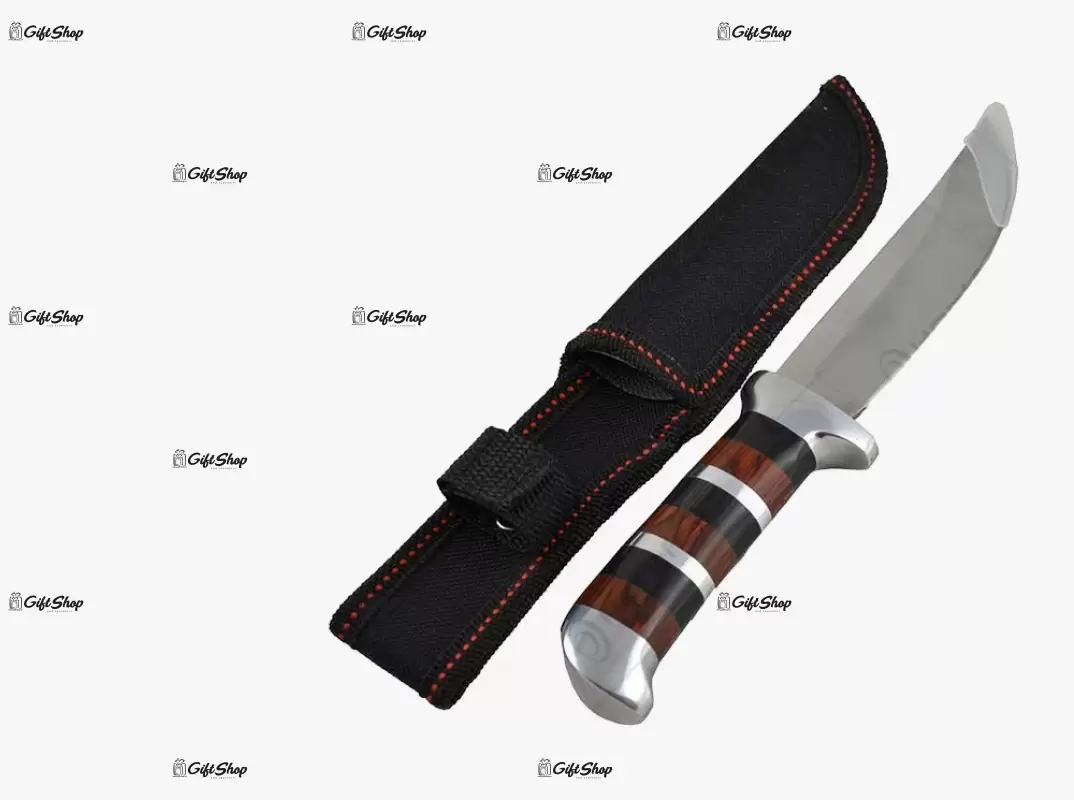 Cutit de vanatoare cu husa