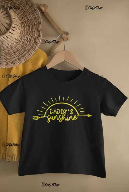 Daddy`s sunshine, tricou cu mesaj
