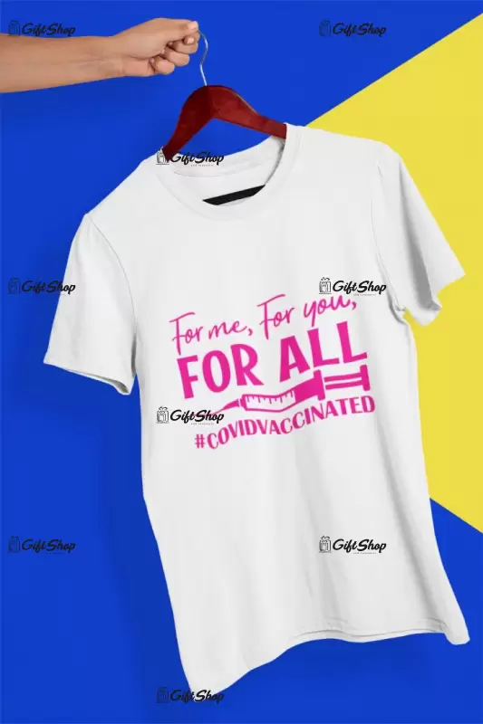 For me for you, tricou cu mesaj
