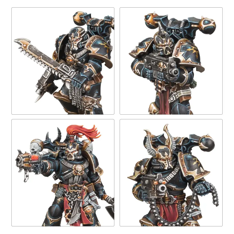 Chaos space marines: legionaries, model 43-105