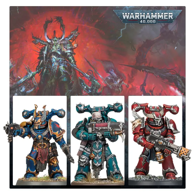 Chaos space marines: legionaries, model 43-105