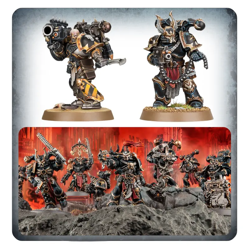 Chaos space marines: legionaries, model 43-105