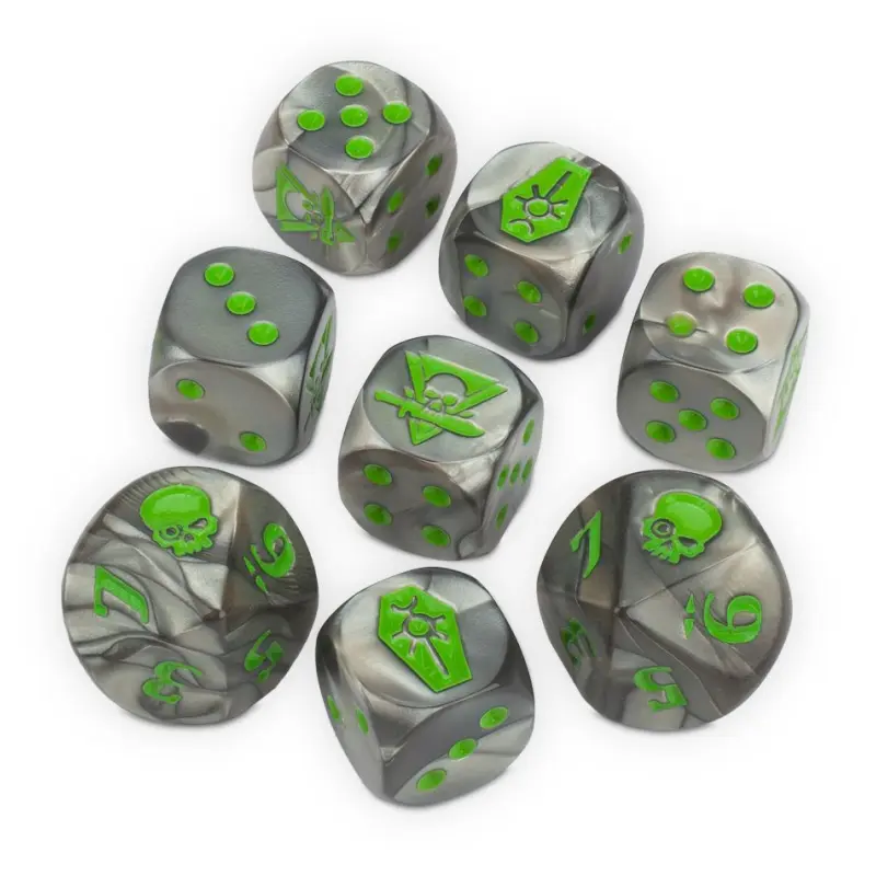 Necrons: destroyer cult dice, model 49-47