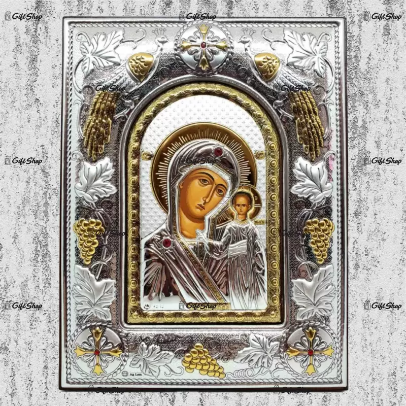 Icoana argintata, model j