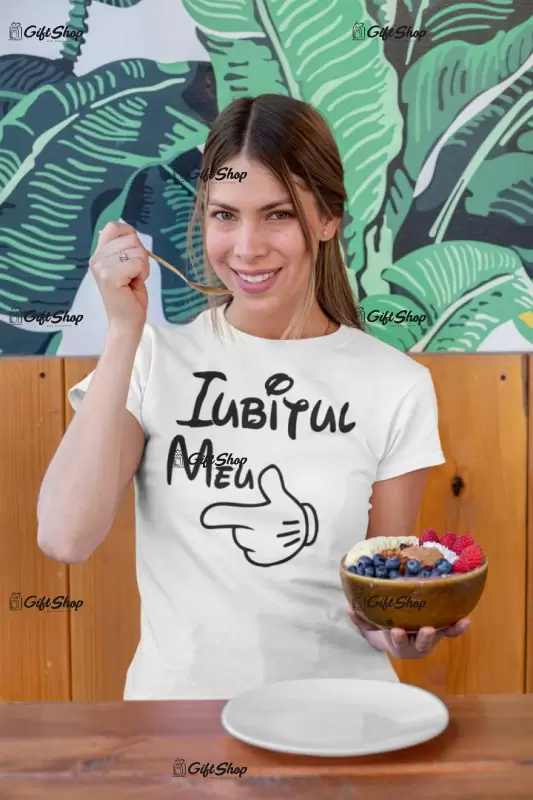 Iubitul meu, tricou cu mesaj