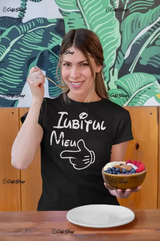 Iubitul meu, tricou cu mesaj