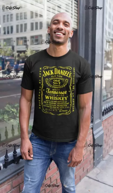 Jack daniel`s, tricou cu mesaj