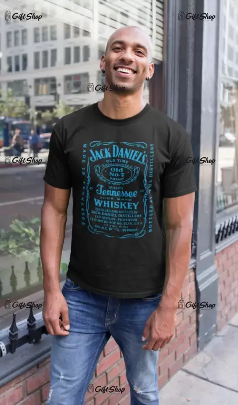 Jack daniel`s, tricou cu mesaj