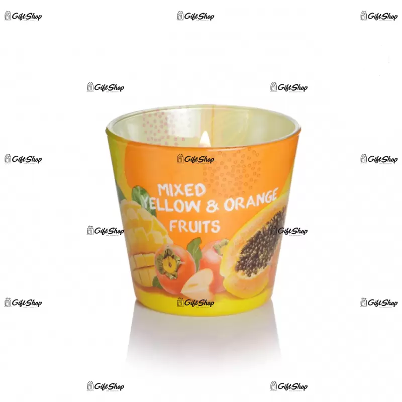 Lumanare parfumata in pahar de sticla, bartek candles – tropical twist