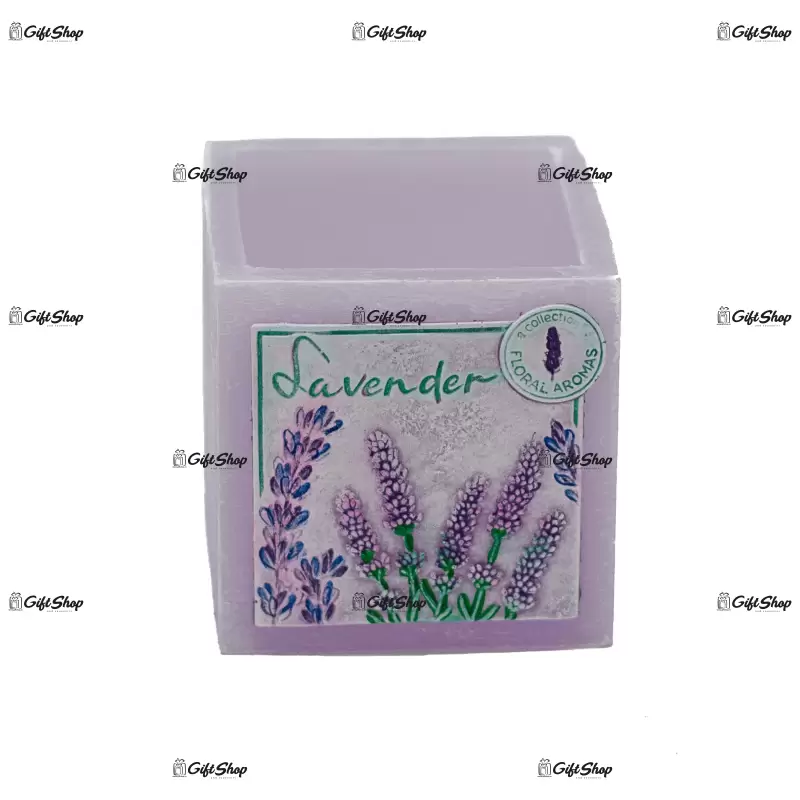 Lumanare lampion, bartek candles, lavanda lavender
