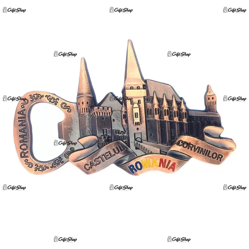 Magnet desfacator sticle - castelul corvinilor