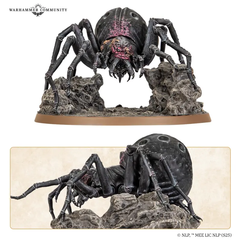 The path of cirith ungol:shelob & gollum, model 30-102