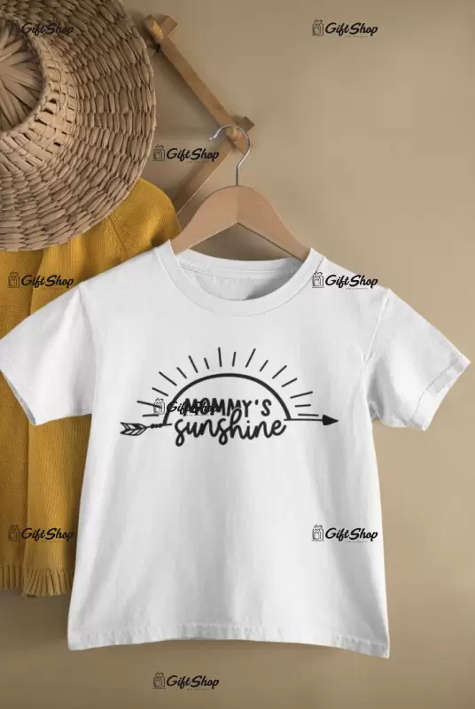 Mommy`s sunshine, tricou cu mesaj